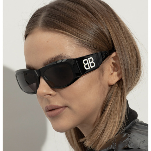 NWT BALENCIAGA BB0395S 001 Sunglasses - Picture 1 of 5